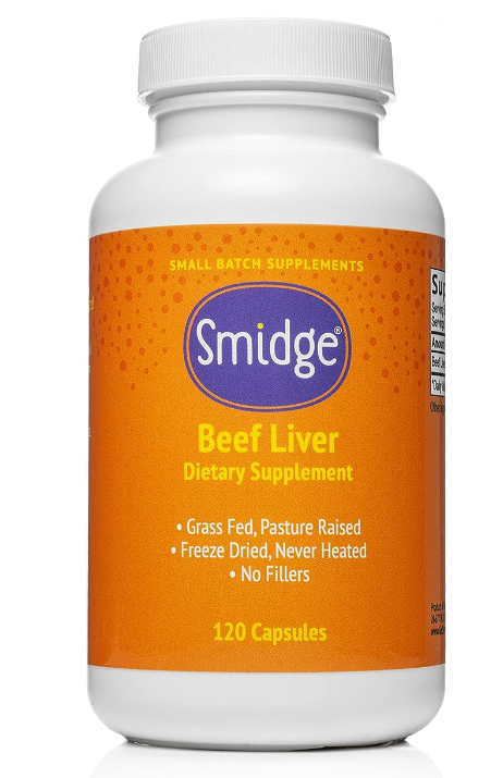 Freeze-Dried Beef Liver capsules